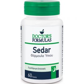 Doctor's Formulas Sedar Φόρμουλα Ύπνου 30caps Συμπλήρωμα Διατροφής, Φόρμουλα Ύπνου
