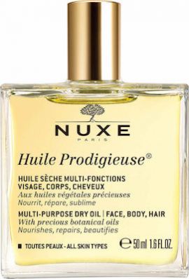 Nuxe Huile Prodigieuse – Ξηρό Λάδι για Πρόσωπο, Σώμα, Μαλλιά 50ml