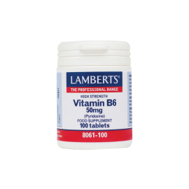 Lamberts Vitamin B6 50mg (Pyridoxine) 100 tablets