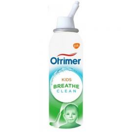 Otrimer Breathe Clean Kids, Φυσικό Ισότονο Διάλυμα Θαλασσινού Νερού, Ήπιος Ψεκασμός 100ml