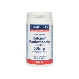 Lamberts Vitamin B Calcium Pantothenate 500mg T/R (B5) 60 tabs