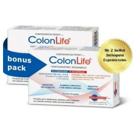 Bionat Pharm Colon Life για Παθήσεις του Παχέος Εντέρου 2 x 10 ταμπλέτες & 2 x 10 κάψουλες