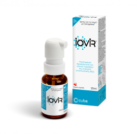 Iovir Throat Spray 20ml - Σπρέι Για τον Λαιμό Κατά Των Ιών Με Γεύση Κεράσι