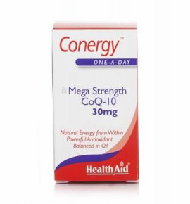 Health Aid Conergy CoQ10 30mg 30 caps