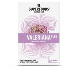 Superfoods Valeriana plus™  50 Κάψουλες 300mg