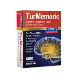 Lamberts TurMemoric (60tabs) - Συμπλήρωμα Διατροφής με Κουρκουμά, Καλή Λειτουργία Εγκεφάλου