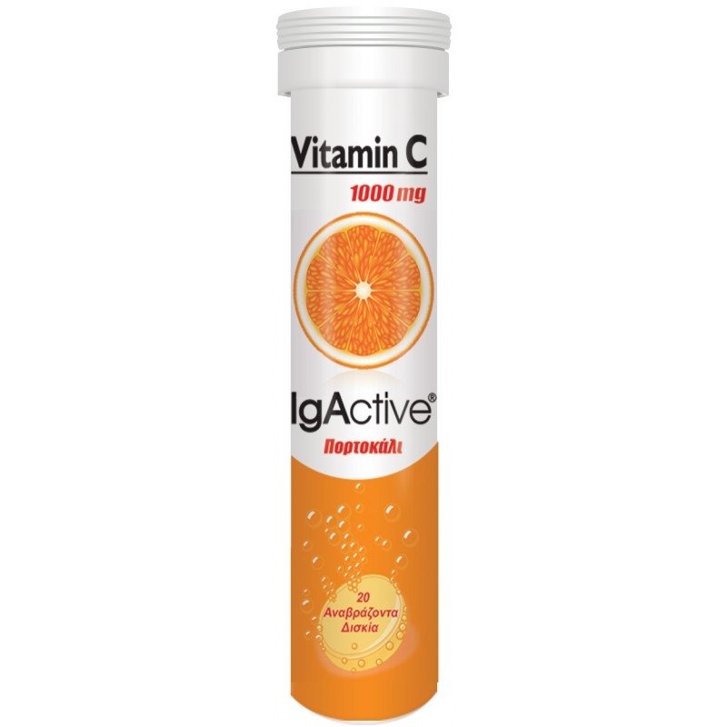 IgActive Vitamin C 1000 mg x 20 Effervescent Tabs. 