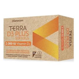Genecom Terra D3 Plus 2000iu 60SoftGels