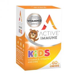 Βionat Active Immune For Kids - Παιδικό Συμπλήρωμα Διατροφής Για Την Ενίσχυση Του Ανοσοποιητικού 60 μασώμενες ταμπλέτες.