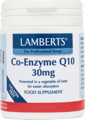 Lamberts Co-Enzyme Q10 30mg 60 caps