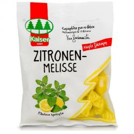 Kaiser Zitronen-Melisse Καραμέλες για το Βήχα Χωρίς Ζάχαρη με Μελισσόχορτο & 13 Βότανα75gr