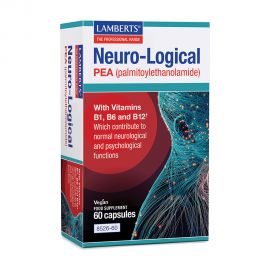 Lamberts Neuro-Logical, Συμπλήρωμα Διατροφής Για Την Φυσιολογική Λειτουργία Του Νευρικού Συστήματος & Την Ψυχολογική Λειτουργία 60caps.