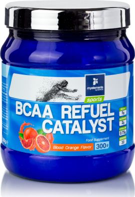 My Elements Sports BCAA Refuel Catalyst Blood Orange Συμπλήρωμα Διατροφής Αμινοξέων με Γεύση Σαγκουίνι, 300gr.