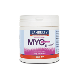 Lamberts Myo-Inositol Powder Συμπλήρωμα Διατροφής 200g. 100% φυσική, ευδιάλυτη, με ευχάριστη γεύση, παρέχει 4 γραμμάρια μυοϊνοσιτόλης ανά μερίδα.