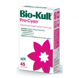 Bio-Kult Pro-Cyan Συμπλήρωμα Διατροφής Για Το Ουροποιητικό 45 κάψουλες