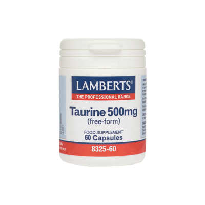 Lamberts Taurine 500μg 60 caps