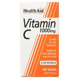 Health Aid Vitamin C 1000mg Chewable 100 Tablet