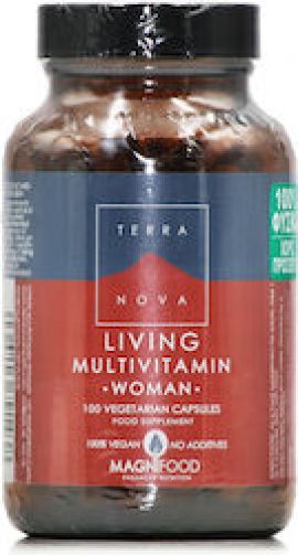TerraNova Living Multivitamin Woman 100 φυτικές κάψουλες