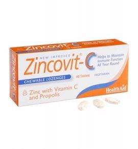 Health Aid Zincovit™ C 60 tabs-blister