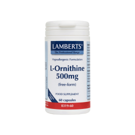 Lamberts L-Ornithine 500μg 60 caps