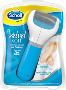 Scholl Velvet Soft Ηλεκτρική Λίμα Ποδιών Summer Edition