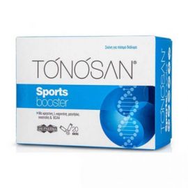 Uni-Pharma Tonosan Sports Booster Συμπλήρωμα Διατροφής Για Υψηλές Απαιτήσεις & Καταπόνηση Του Σώματος 20 φακελίσκοι