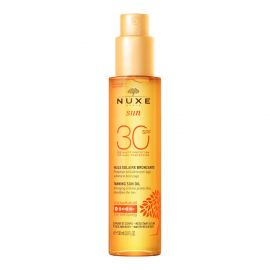 Nuxe Sun Tanning Oil High Protection SPF30 Λάδι Μαυρίσματος για Πρόσωπο & Σώμα, 150ml