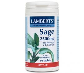 Lamberts Sage 2500μg 90 tabs