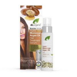 Dr. Organic Moroccan Argan Oil Hair Treatment Serum, 100 ml