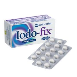 Uni-Pharma Iodo-fix 200μg Ιωδίου / Iodine 60δισκία